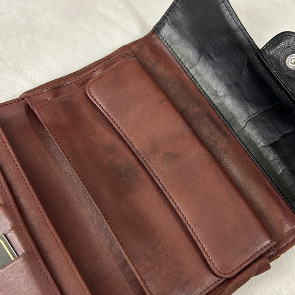 🖤Vtg CHANEL Lambskin Classic quilted flap wallet - Picture 14 of 17